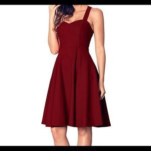 50s Retro Red Sundress